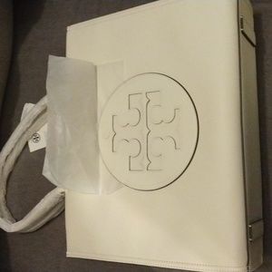 Tory Burch Elle bio small tote